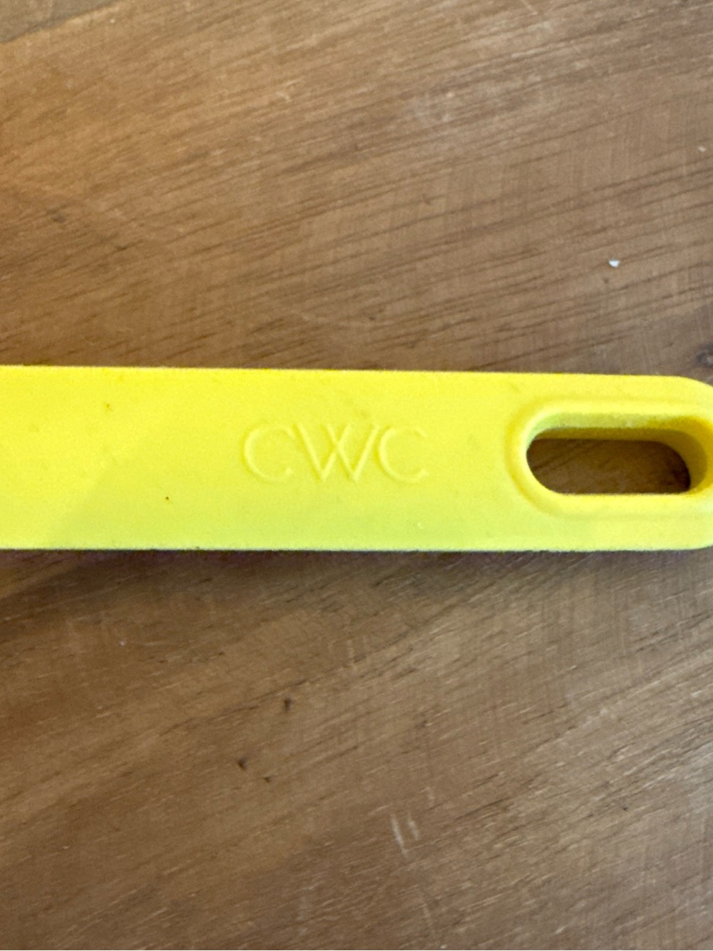 CWC Silicone Slotted Spoon Cook With Color Kitchen Utensil Banana Yellow - Picture 3 of 4